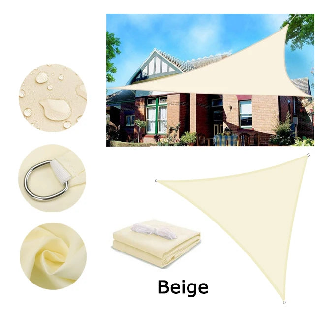 Voile d'Ombrage Triangle Imperméable Premium - photo 7