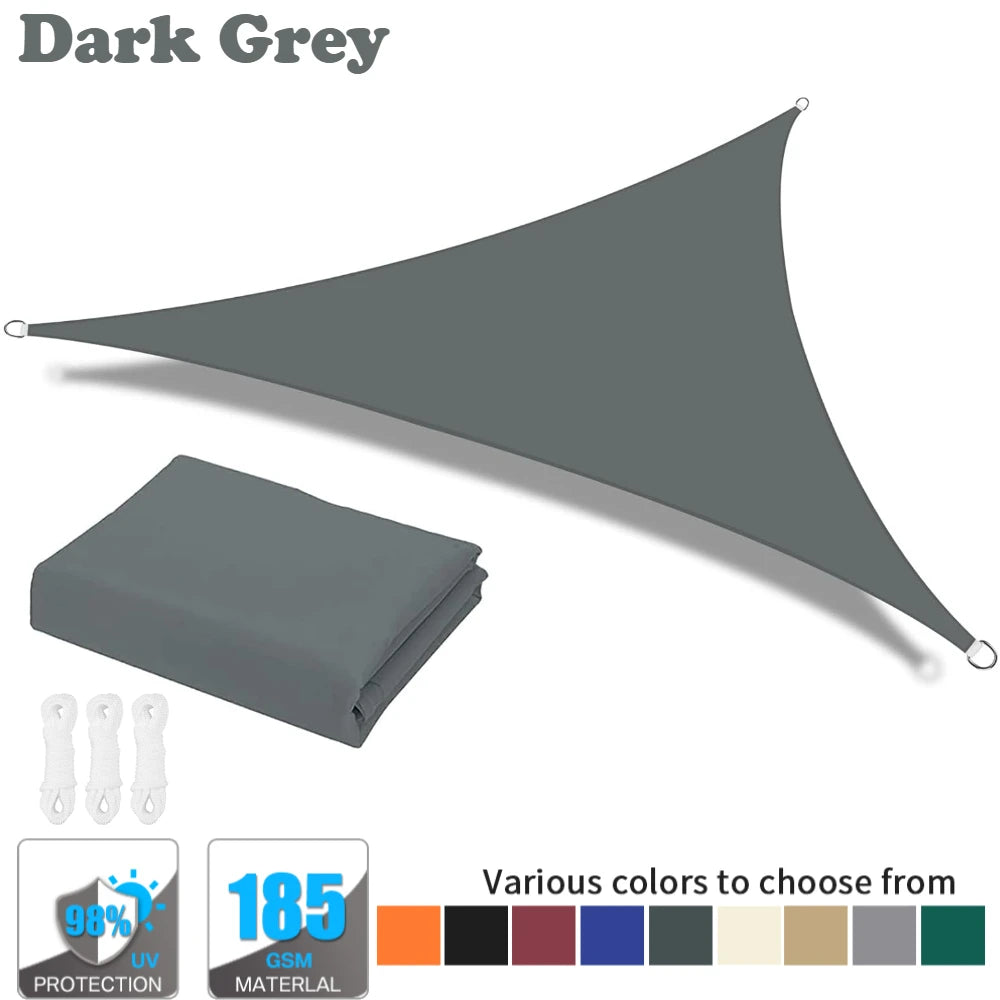 Voile d'Ombrage Triangle 98% Anti-UV — Multi-Tailles - photo 14