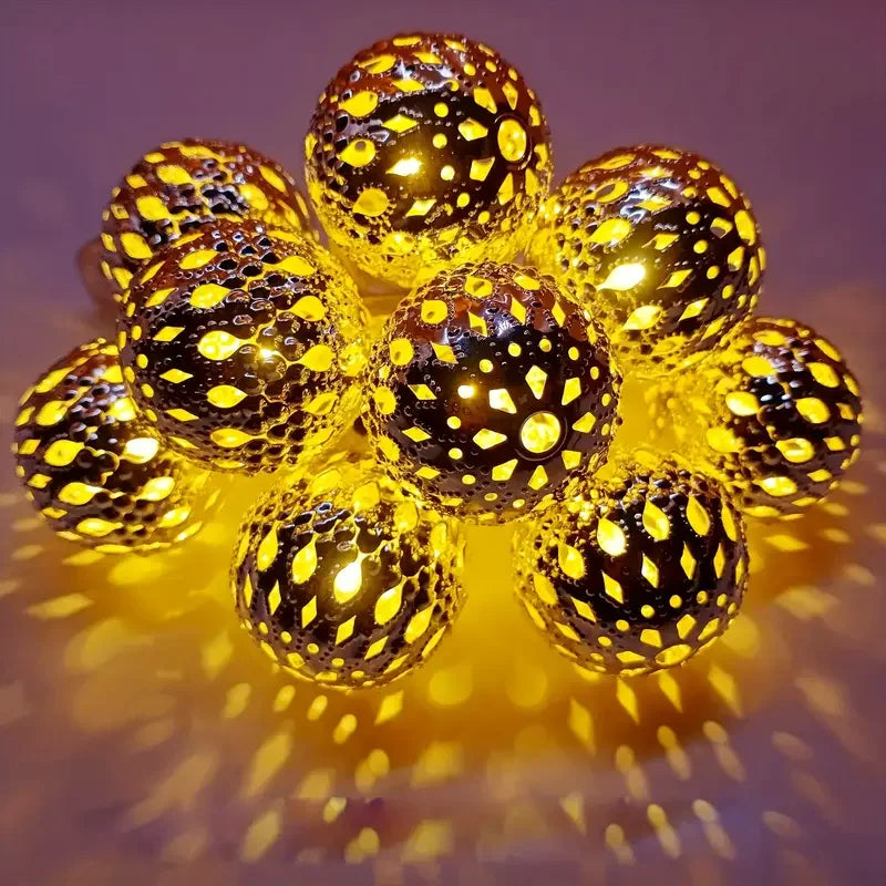 Lanterne Solaire Marocaine — Effet Vitrail Magique - photo 3