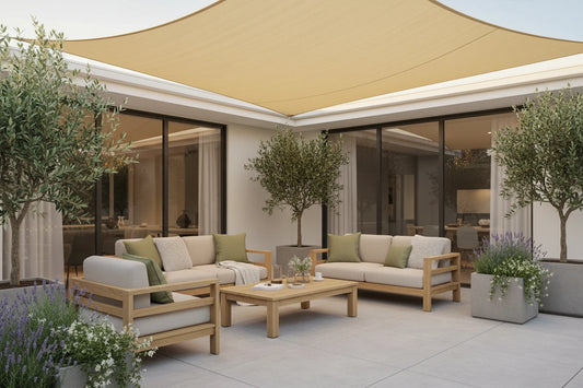 Voile d'Ombrage Beige Premium — Multi-Tailles - photo 5