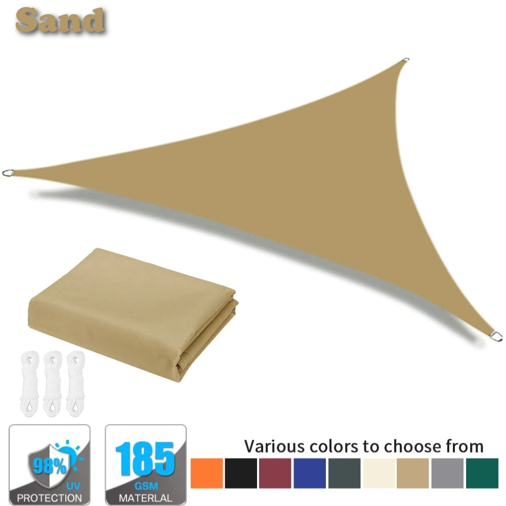 Voile d'Ombrage Triangle 98% Anti-UV — Multi-Tailles - photo 8