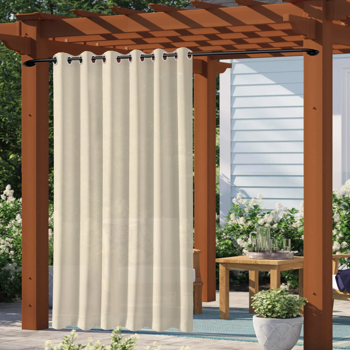 Rideau Brise-Vue Outdoor — Total Privacy & Imperméable - photo 7