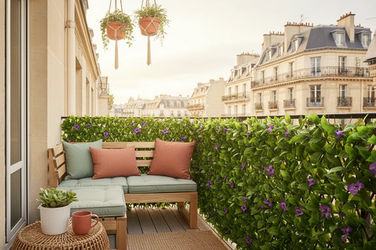 Haie Artificielle Brise-Vue — Mur Végétal Naturel - vue principale