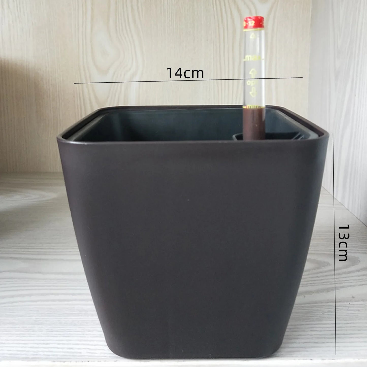 Pot Auto-Arrosant Élégant Blanc — Format Famille - photo 6