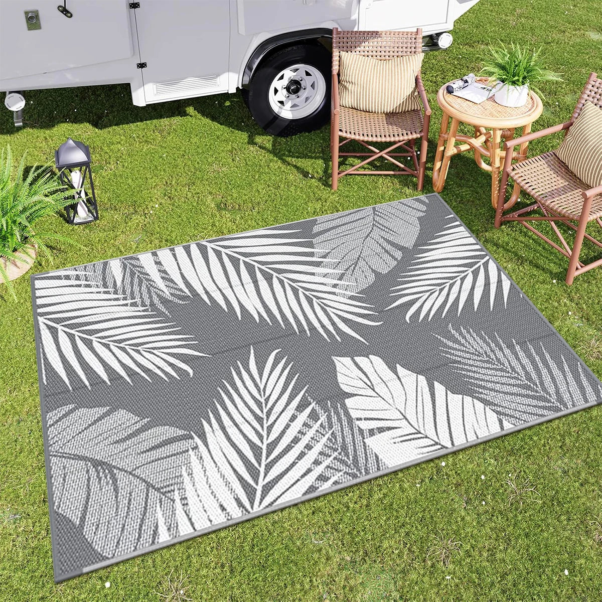 Tapis Réversible Outdoor Tissage Boho — XL - photo 4