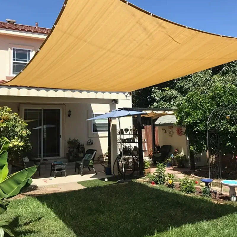 Voile d'Ombrage Beige Premium — Multi-Tailles - vue principale