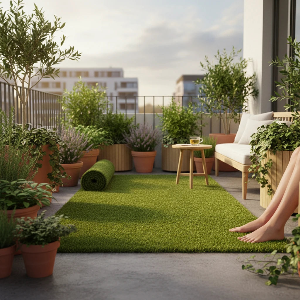 Gazon Synthétique Compact — Touche Verte Instantanée - vue principale