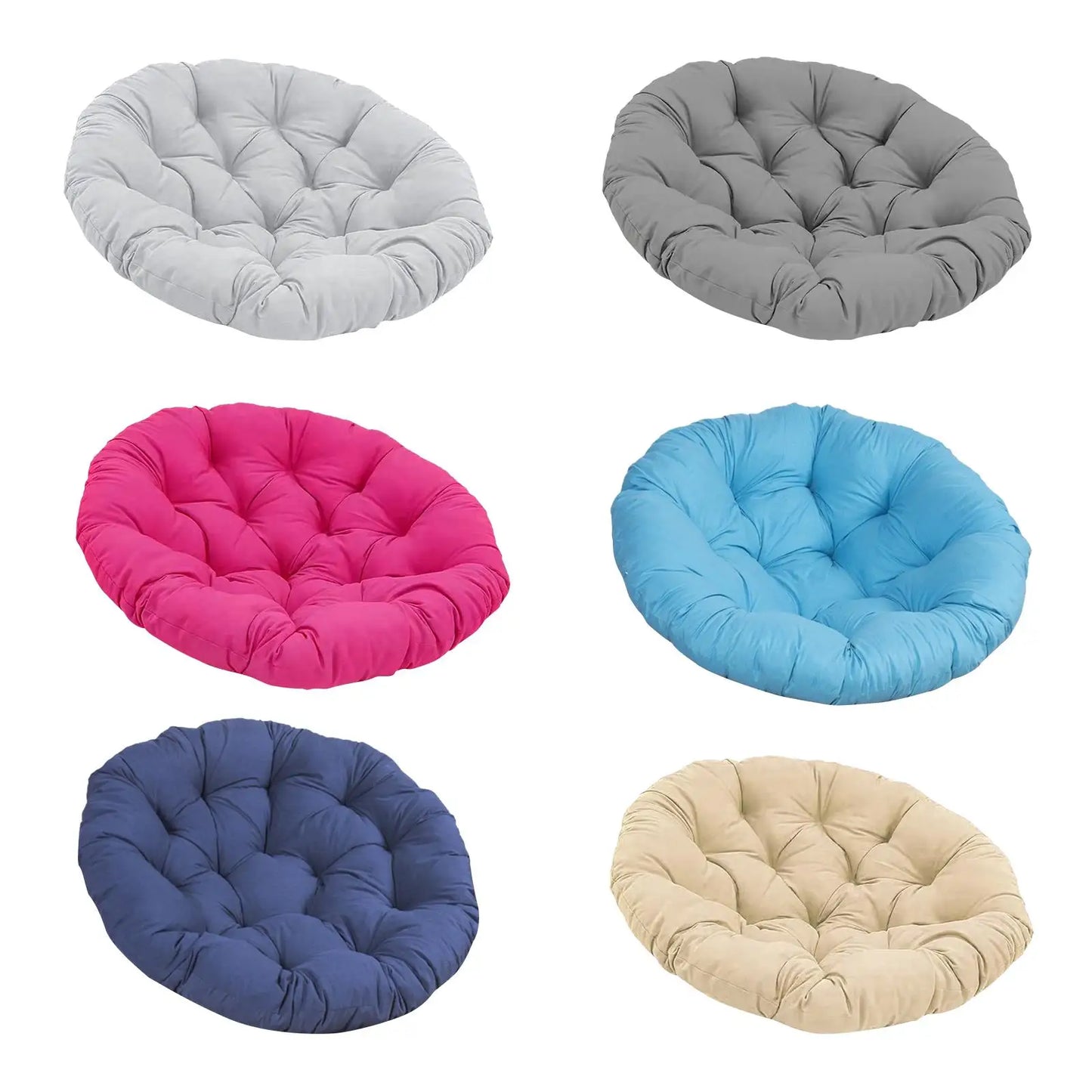 Coussin Rond Épais Ø50cm — Compatible Chaise Œuf - photo 4