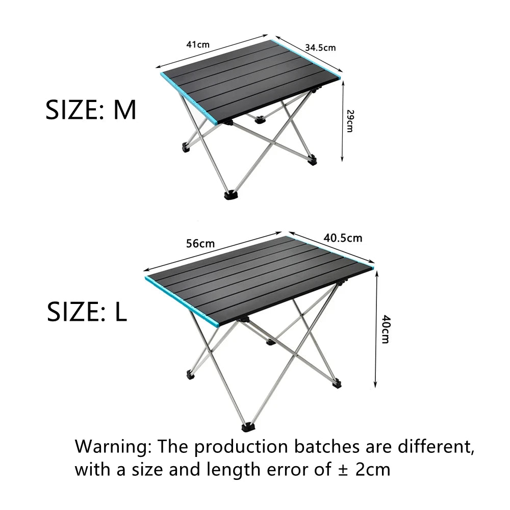 Table Pliante Ultra-Légère Outdoor — Compact - vue détaillée