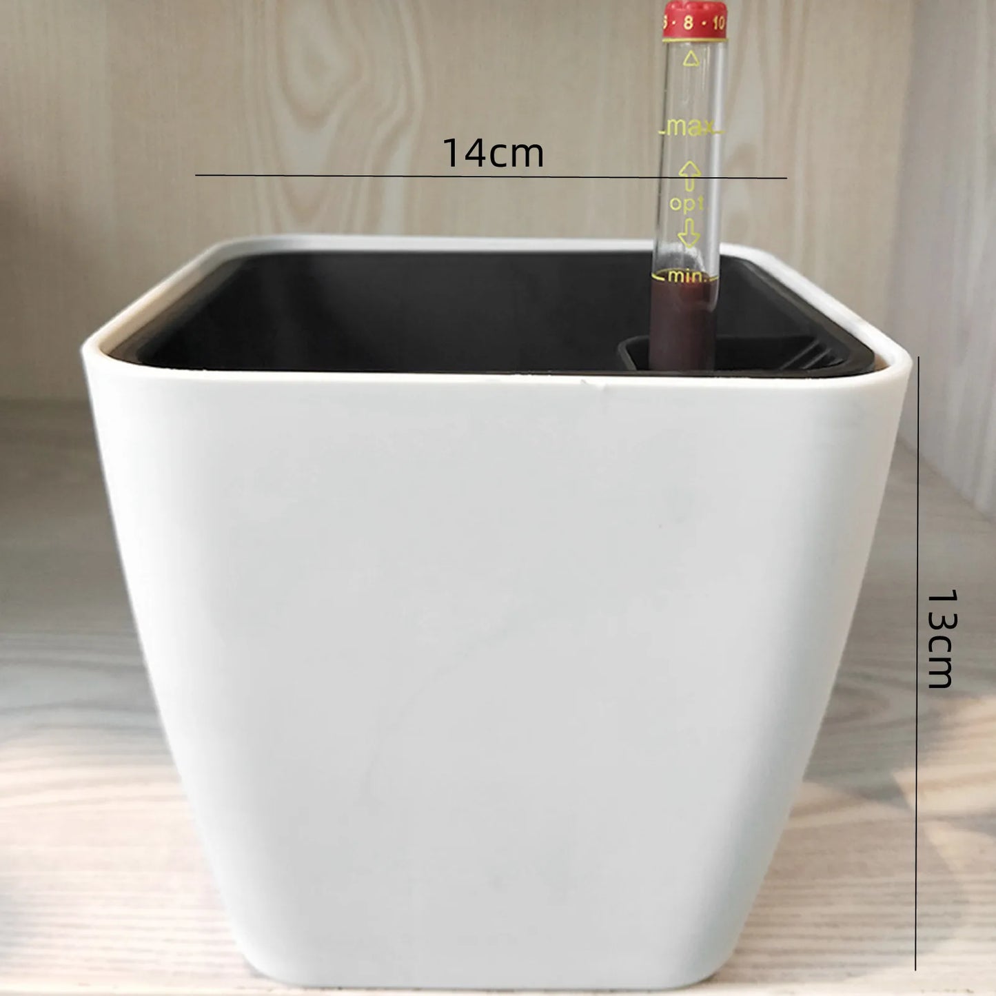 Pot Auto-Arrosant Élégant Blanc — Format Famille - photo 11