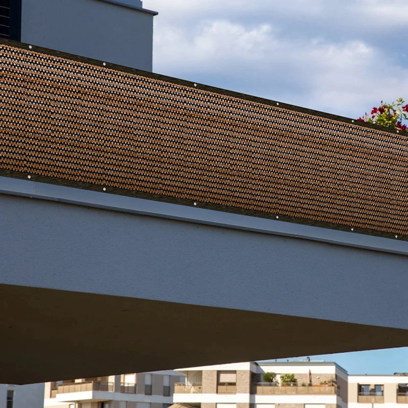 Brise-Vue Tissé Respirant 90% Ombrage — Multi-Tailles - vue principale