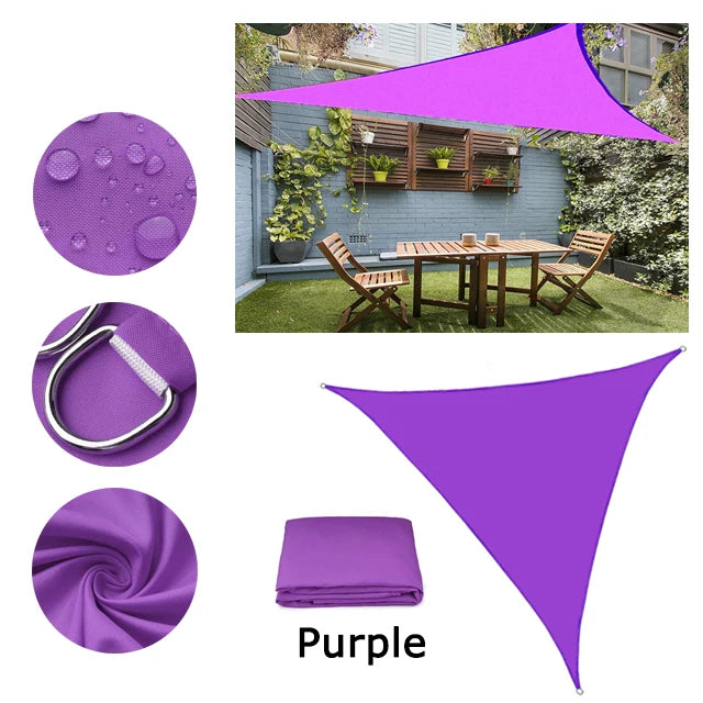 Voile d'Ombrage Triangle Imperméable Premium - photo 14