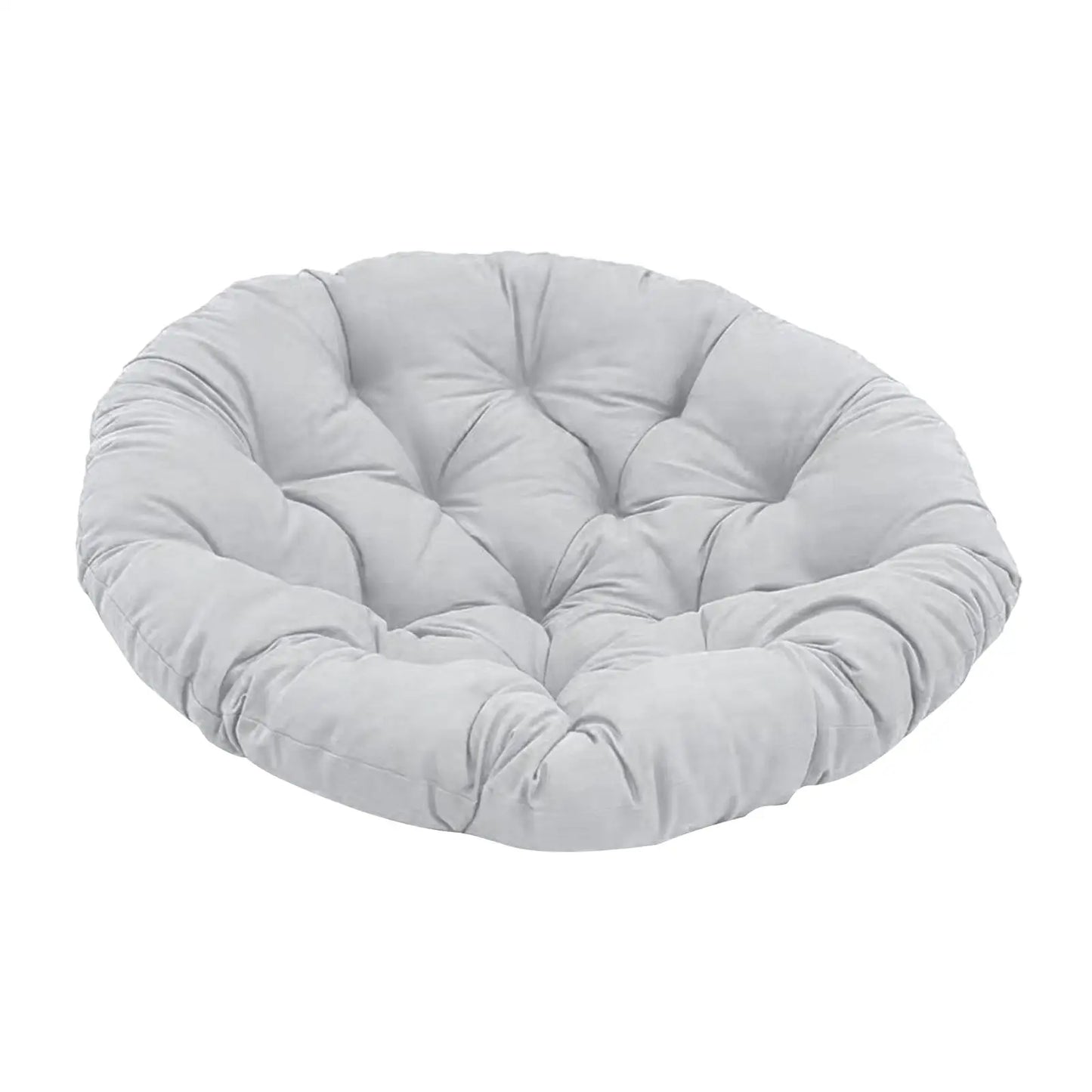 Coussin Rond Épais Ø50cm — Compatible Chaise Œuf - dimensions
