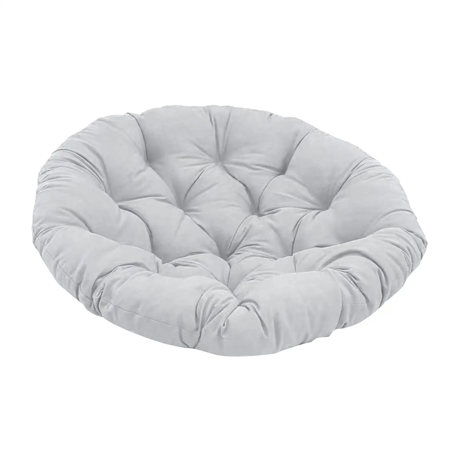 Coussin Rond Épais Ø50cm — Compatible Chaise Œuf - dimensions
