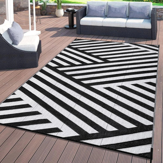 Tapis Réversible Outdoor Tissage Boho — XL - vue détaillée